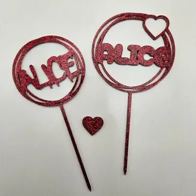 Custom cake toppers