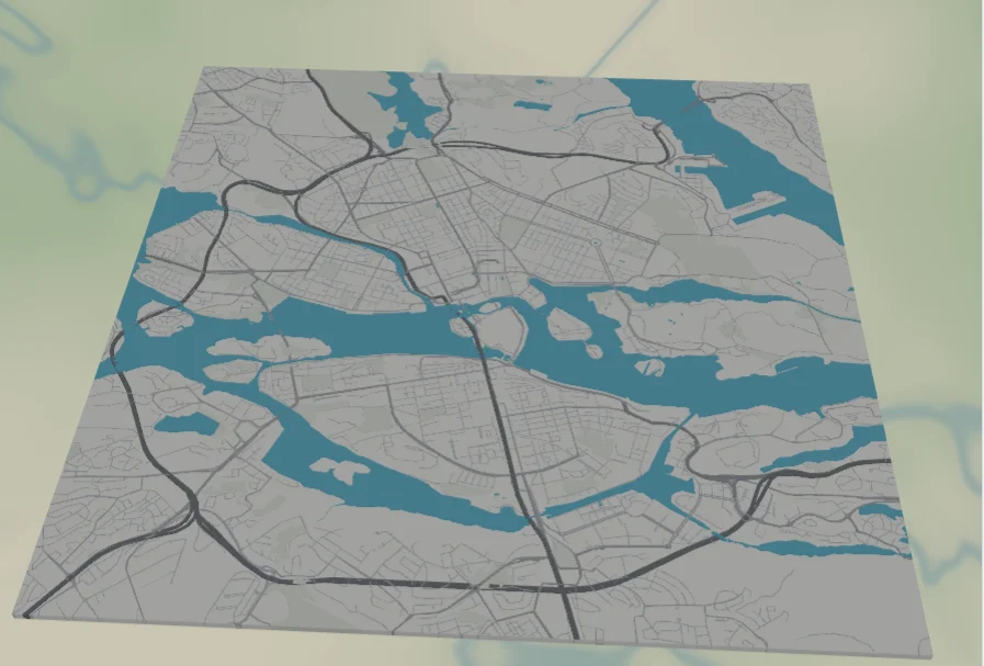 Lake & coastal depth maps